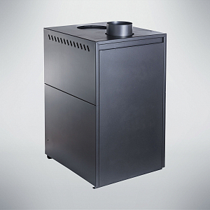 Печь-Камин Варвара "ГАРМОНИЯ 1309 ЧЕРНЫЙ" (new) (Стальная 3D футеровка)