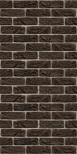 Плита Фиброцементная Фаспан Коричневый №1001 Вертикаль (1200х600х8)